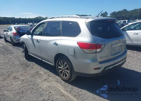 2013 Nissan Pathfinder Sv z USA, uszkodzony, nr VIN 5N1AR2MN1DC619749